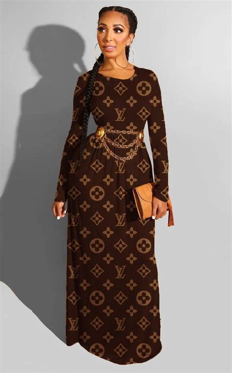 lv clothing dresses|lv off shoulder dress.